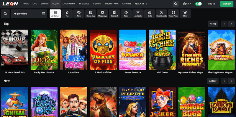 Σύνοψη του Leon Casino